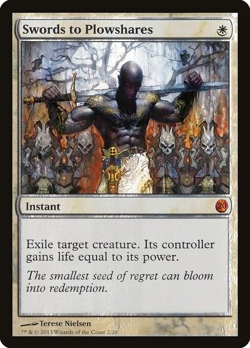 Swords to Plowshares card art