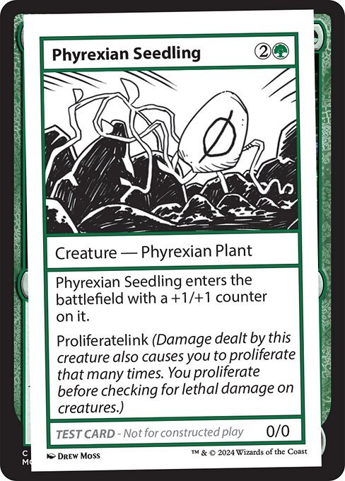 Phyrexian Seedling card art