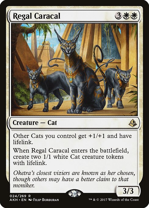Regal Caracal card art