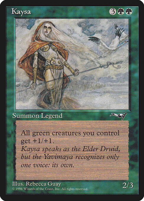Kaysa card art