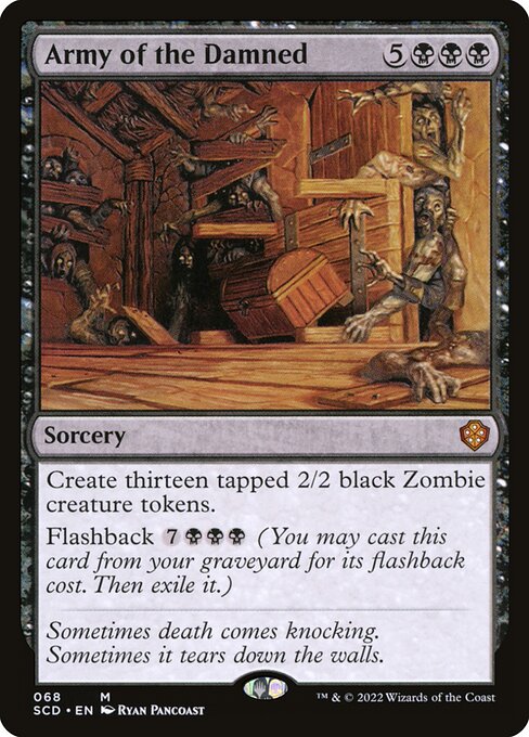Army of the Damned card art