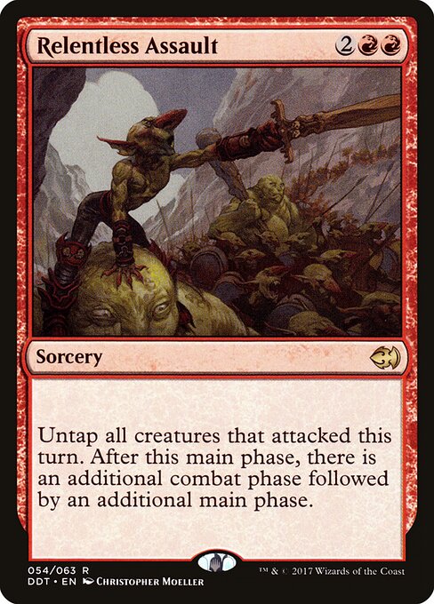 Relentless Assault card art