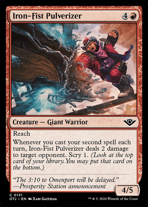 Iron-Fist Pulverizer card art