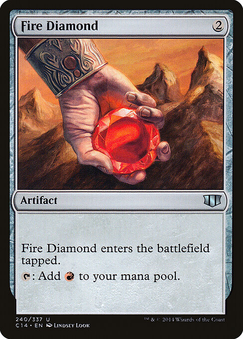 Fire Diamond card art