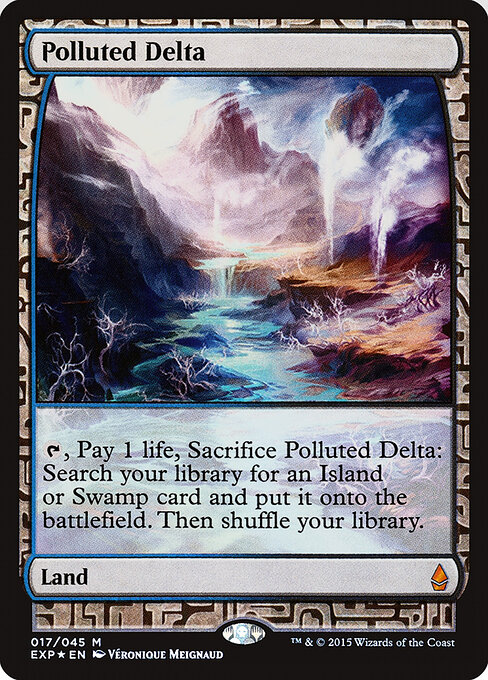 Polluted Delta card art