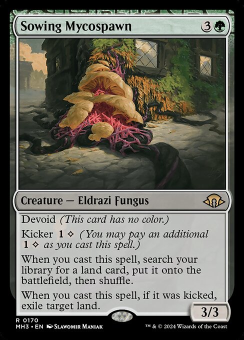 Sowing Mycospawn card art