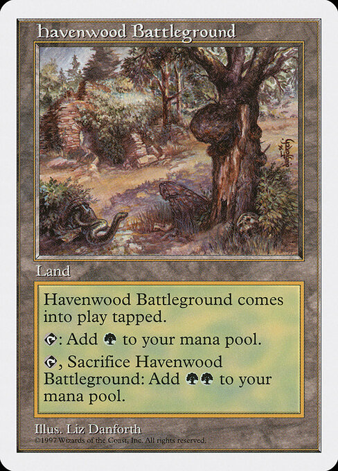 Havenwood Battleground card art