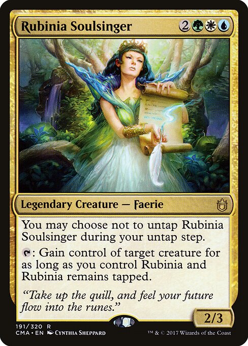 Rubinia Soulsinger card art