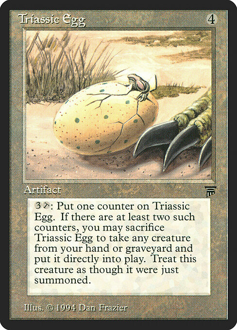 Triassic Egg card art