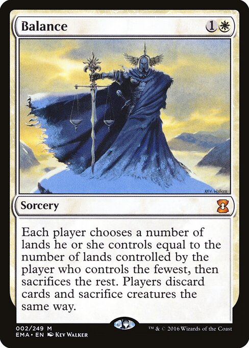 Balance card art