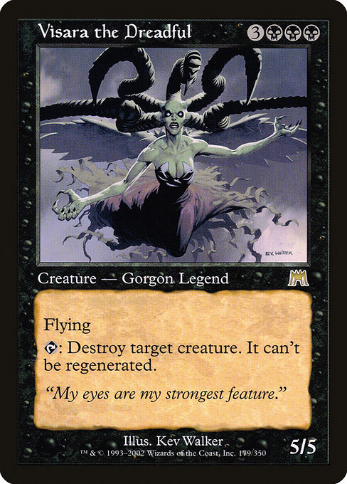 Visara the Dreadful card art