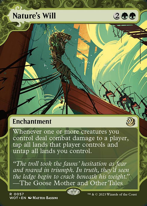 Nature's Will card art