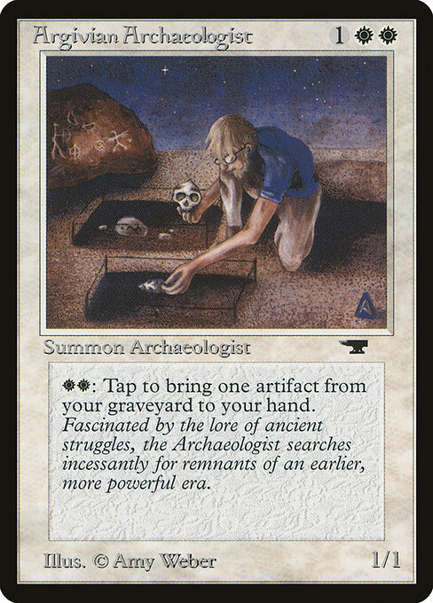 Argivian Archaeologist card art
