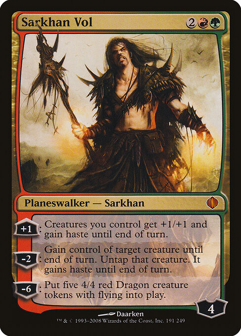 Sarkhan Vol card art