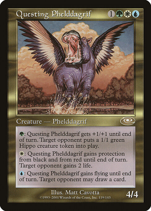 Questing Phelddagrif card art