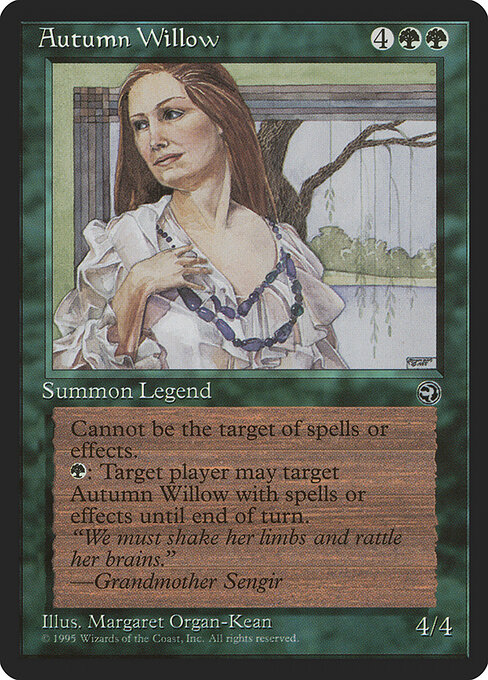 Autumn Willow card art