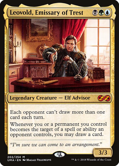 Leovold, Emissary of Trest card art