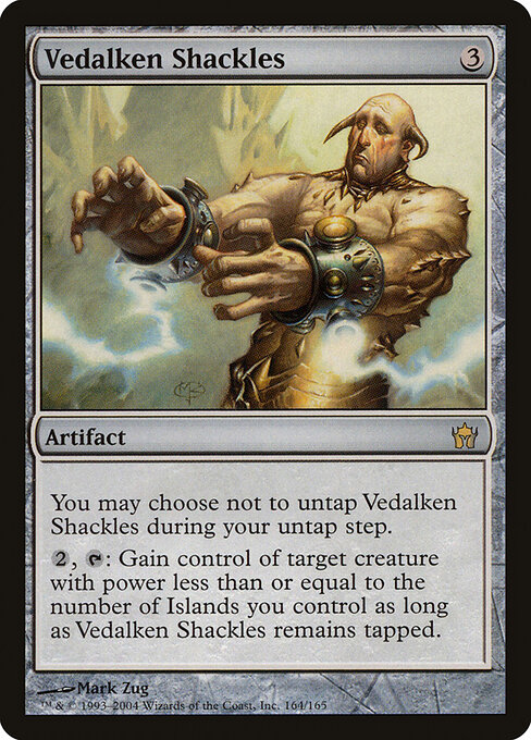 Vedalken Shackles card art