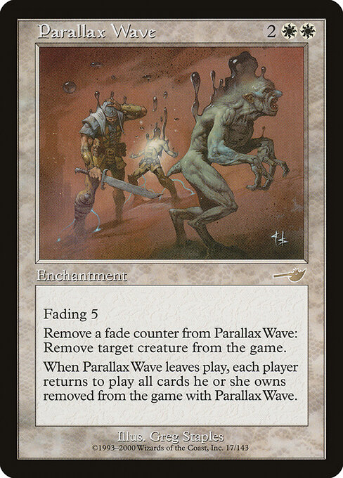 Parallax Wave card art
