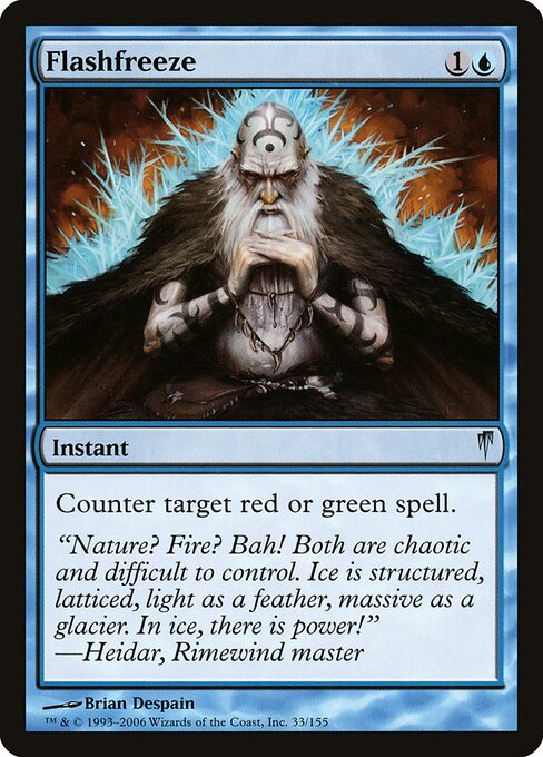 Flashfreeze card art