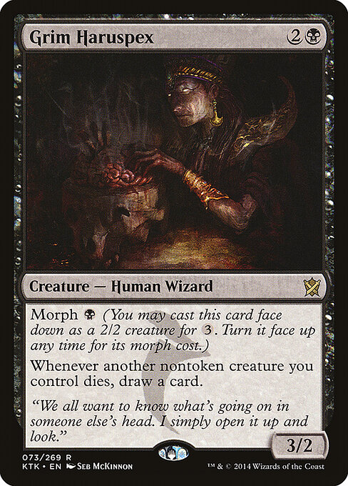 Grim Haruspex card art