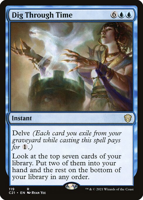 Dig Through Time card art