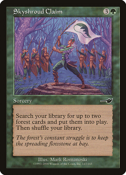 Skyshroud Claim card art