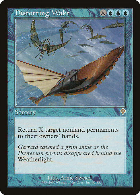 Distorting Wake card art