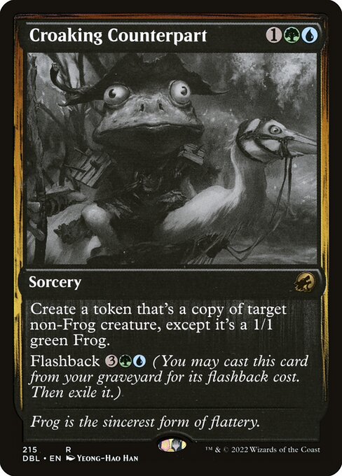 Croaking Counterpart card art