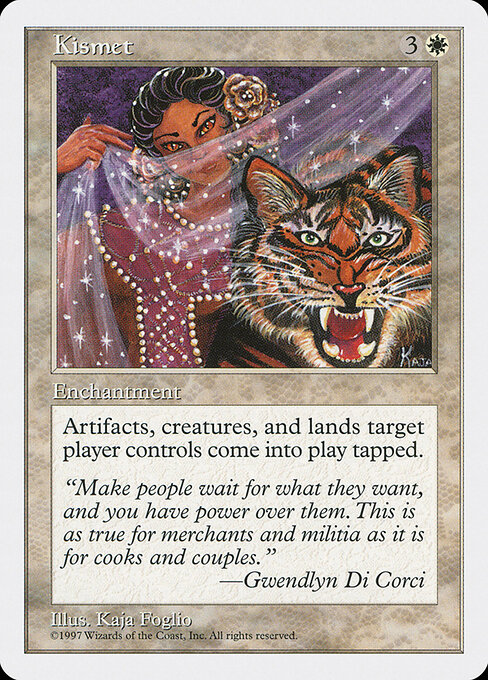 Kismet card art