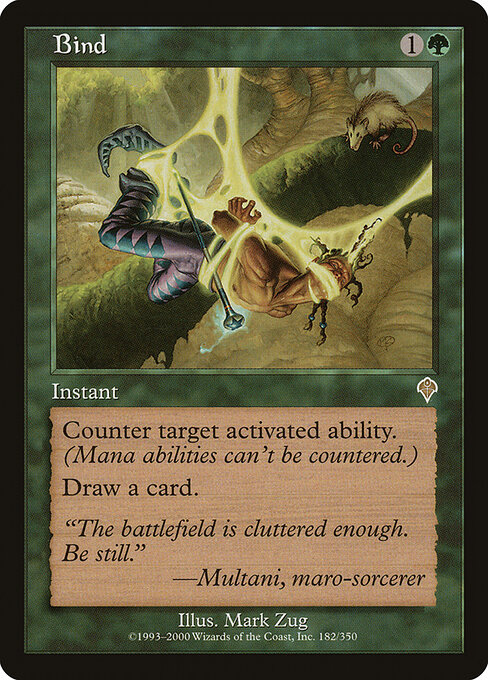 Bind card art