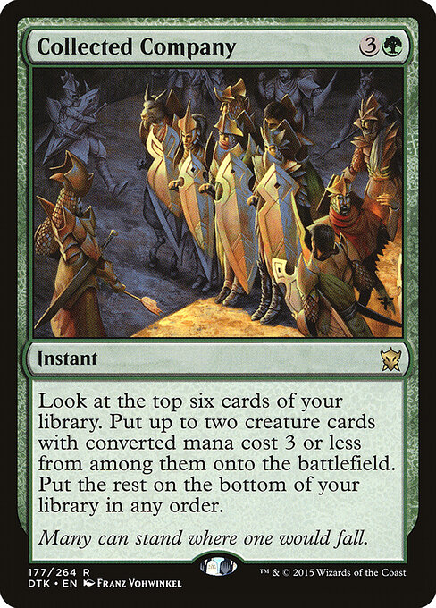 Collected Company card art