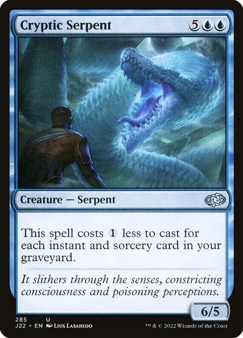 Cryptic Serpent card art