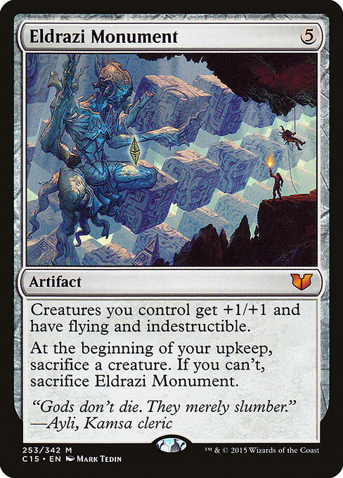Eldrazi Monument card art