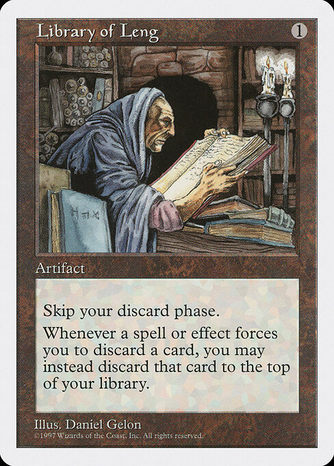Library of Leng card art