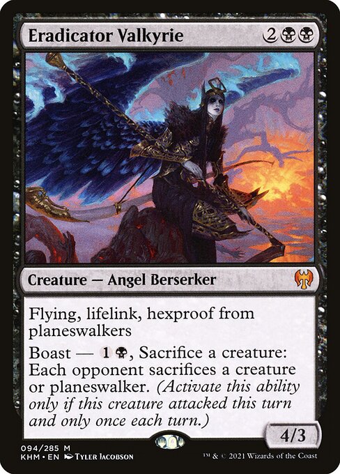 Eradicator Valkyrie card art