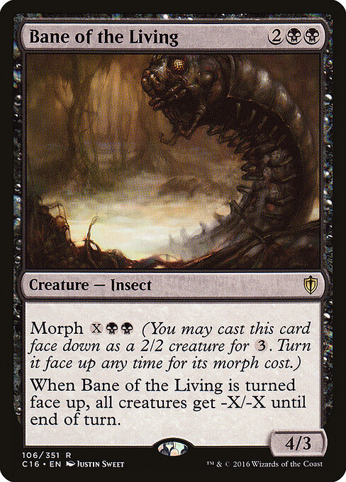 Bane of the Living card art