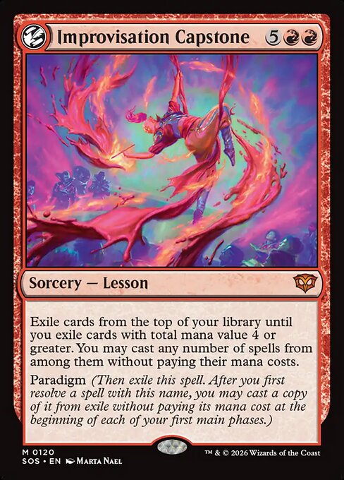 Improvisation Capstone card art
