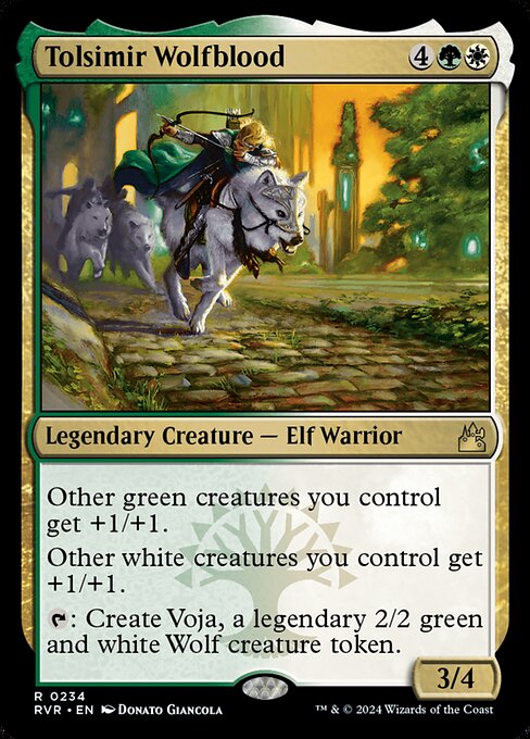 Tolsimir Wolfblood card art