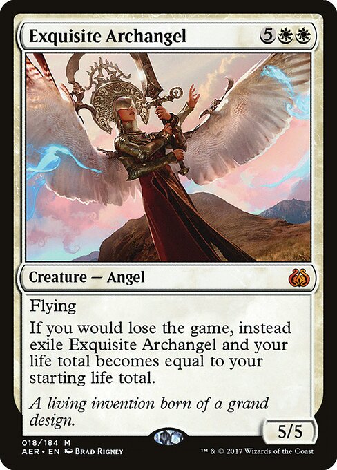 Exquisite Archangel card art