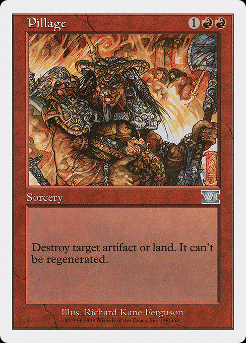 Pillage card art