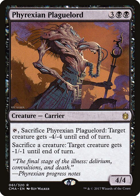 Phyrexian Plaguelord card art