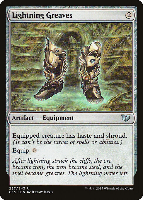 Lightning Greaves card art