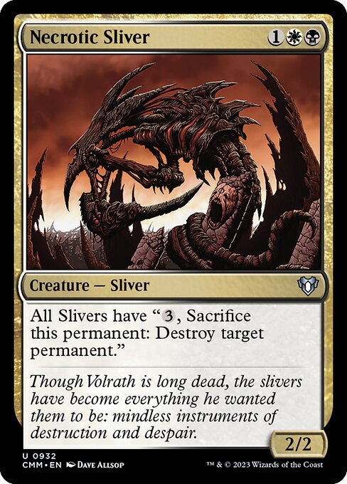 Necrotic Sliver card art