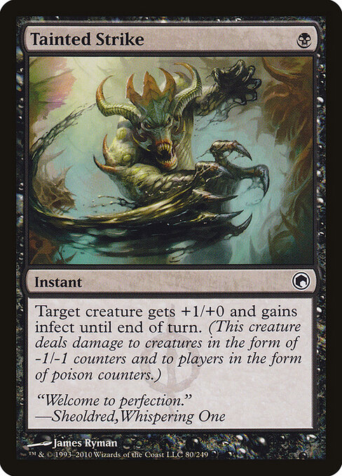 Tainted Strike card art