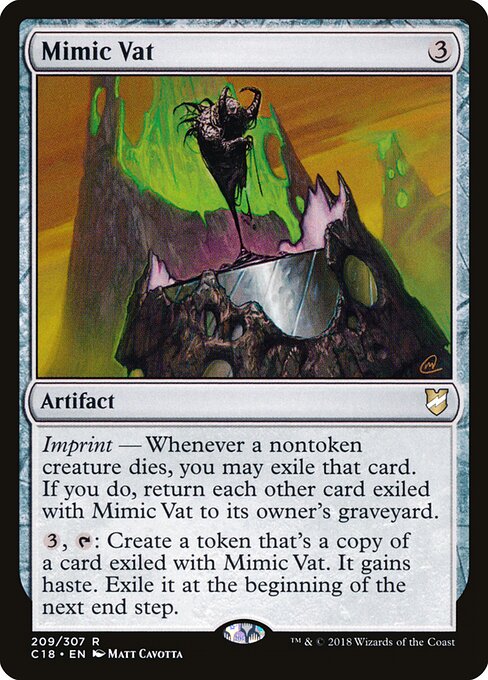 Mimic Vat card art