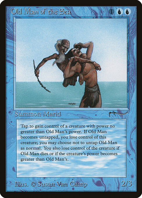 Old Man of the Sea card art
