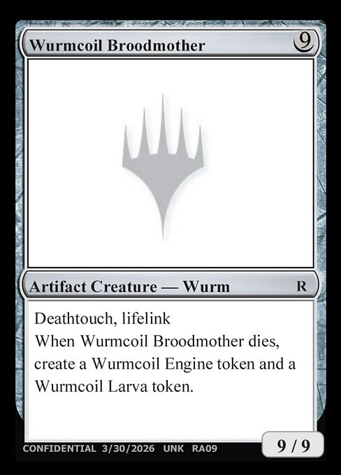 Wurmcoil Broodmother card art