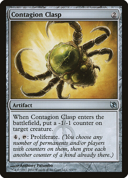 Contagion Clasp card art