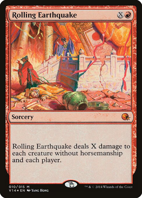 Rolling Earthquake card art